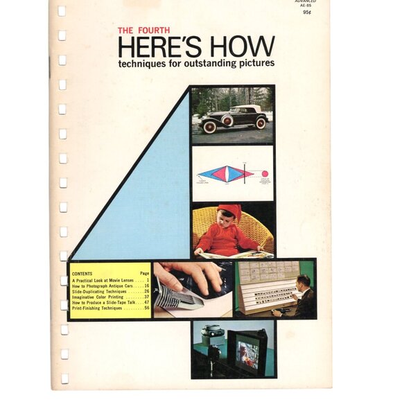 Vintage Kodak Here's How Photo Information Books Lot of 4 - Picture 7 of 8